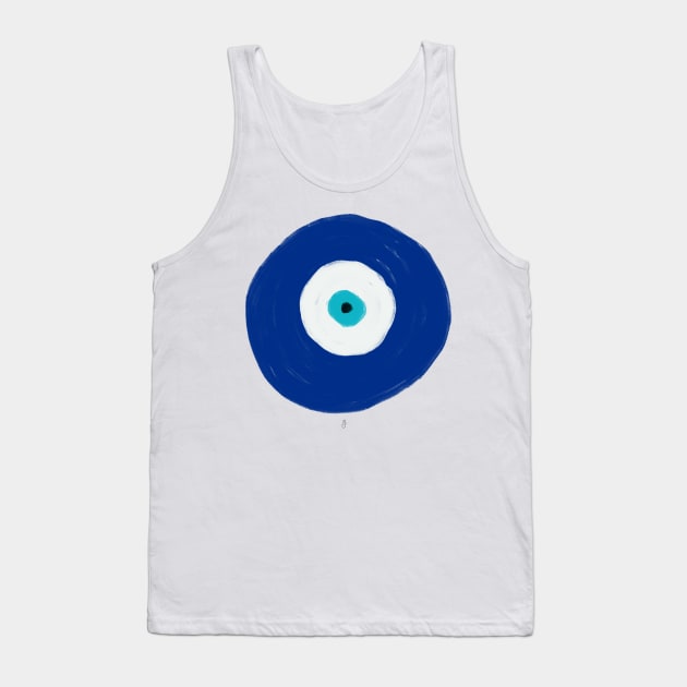 Evil Eye Tank Top by gabbadelgado